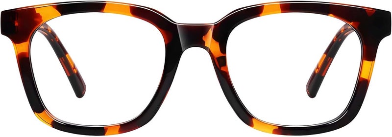 Jectieey Blue Light Blocking Glasses for Women Men,Oversize Fashion Squre Anti Eyestrain Glasses for Gaming/Reading/TV - Image 1